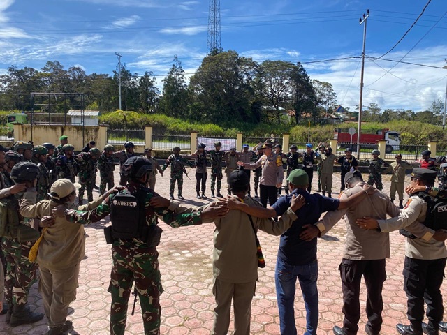 Polres Deiyai Gelar Patroli Cipta Kondisi