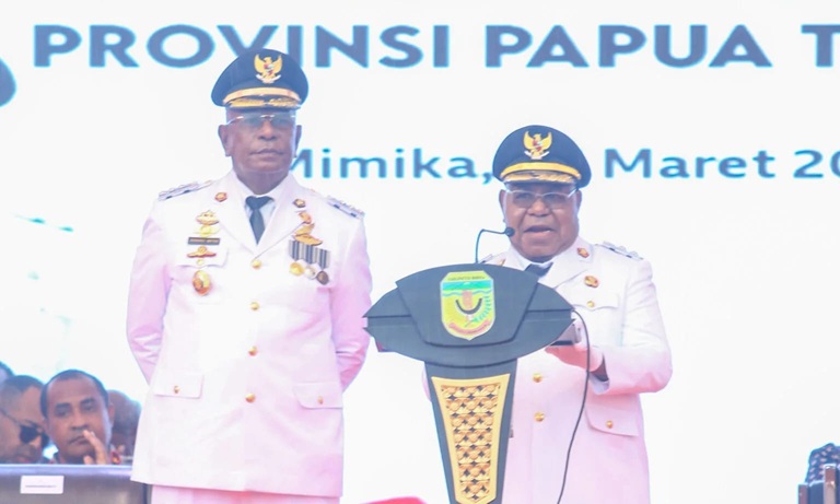 Wabup Mimika Ingatkan Semangat Eme Neme Yauware