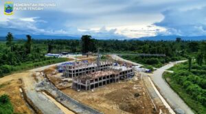 Pembangunan Kantor Gubernur Papua Tengah di Kaladiri Distrik Wanggar Nabire