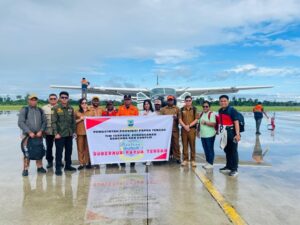 Bantuan kemanusiaan yang disalurkan ke empat kabupaten di wilayah Papua Tengah dari Gubernur Meki Nawipa