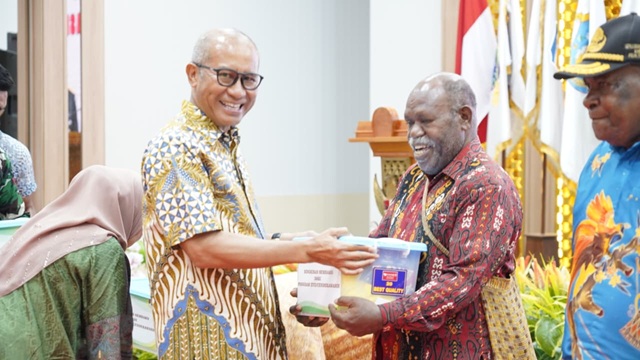 Ke Nabire Pangdam Cenderawasih Beramah Tamah Bersama Forkompimda Papua Tengah