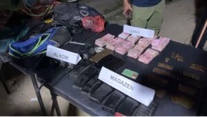 Aparat juga menyita uang sebesar Rp. 79 juta lebih dari Markas KKB Pimpinan Aibon Kogoya