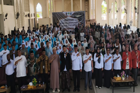 80 Calhaj Nabire Ikuti Pembekalan Jelang Keberangkatan ke Asrama Haji 