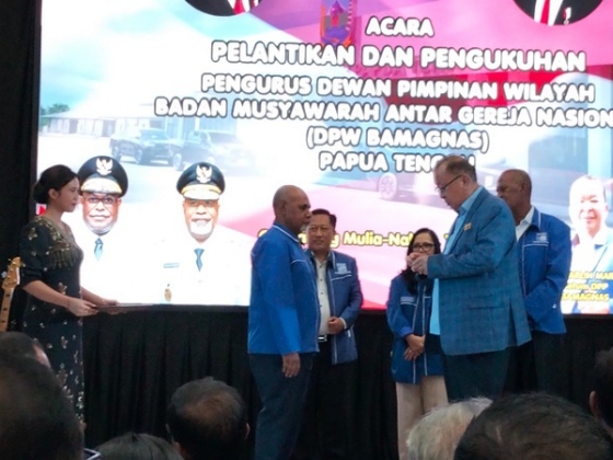 Pemprov Papua Tengah Dorong Gereja Ambil Peran Strategis Atasi Krisis Sosial 