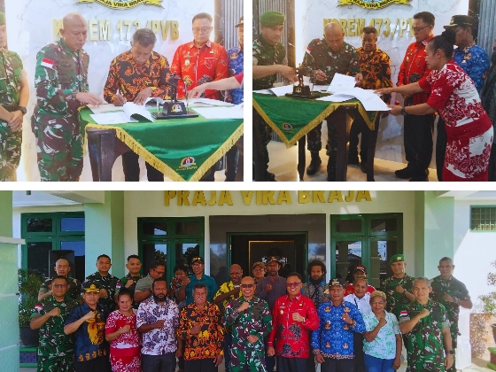 Penyerahan Tanah Adat Dukung Pembangunan Papua Tengah