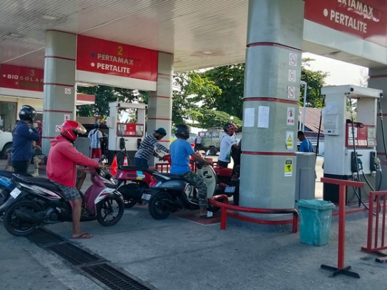 Distribusi BBM Bersubsidi di Nabire Mulai Tertata, Antrean Panjang di SPBU Berkurang