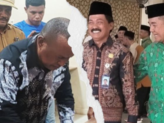 Hugo Martinus Karubaba Resmi Jabat Sekwan DPRK Nabire, Gantikan Jan Victor Ambrau
