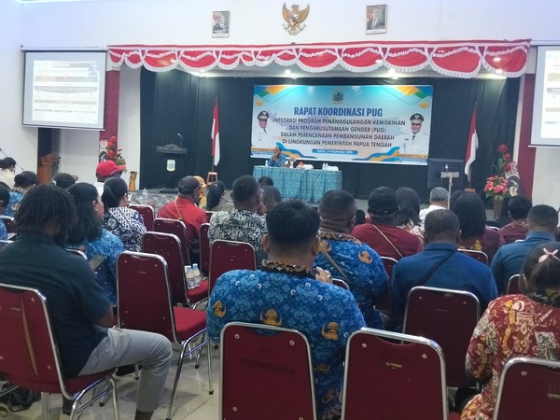 Pemprov Papua Tengah Dorong Program Penanggulangan Kemiskinan yang Inklusif dan Responsif Gender