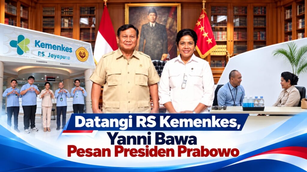 Datangi RS Kemenkes, Yanni Bawa Pesan Presiden Prabowo