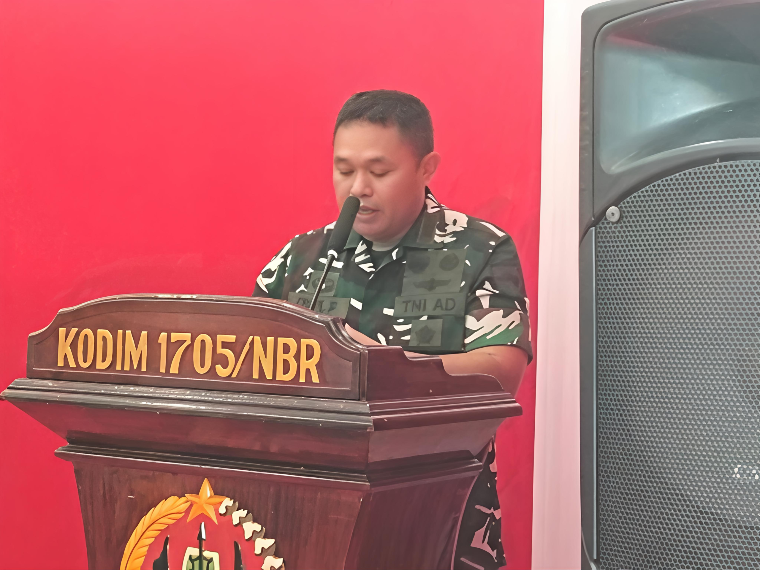 Kodim 1705/Nabire Siap Berkolaborasi dengan Pemerintah dan Masyarakat